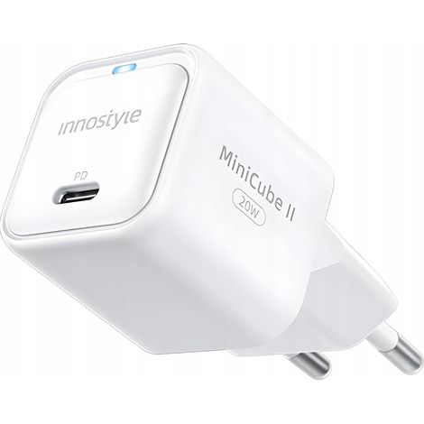 Innostyle Schnellladegerät Cube USB-C 20W USB Typ C GAN II für iPhone LED (1/5)