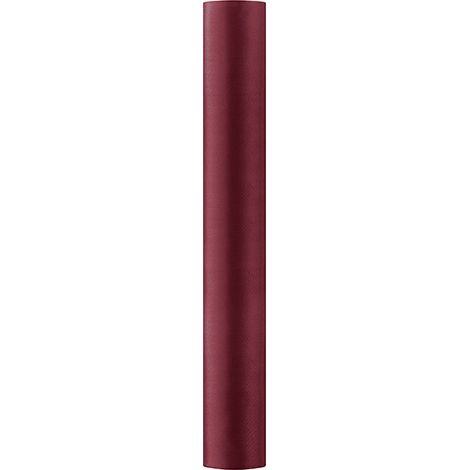 Satin lisse, bordeaux, 0,36 x 9 m (1 pièce / 9 m)
