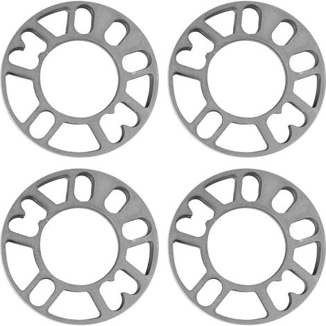 4 Pièces Entretoise De Roue De Voiture, Ensemble De Pièces D'accessoires De Roue, Joint De Moyeu De Refit élargi Joint Universel 4 Ou 5 Trous Moyeu ET Joint (1/5)