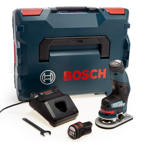 BOSCH GKF 12 V-8 KIT 12v Router / Trimmer 1/4" collet