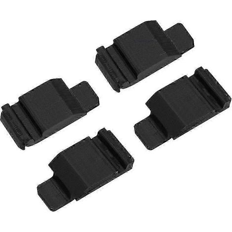 4 pièces de fixation en caoutchouc pour gâches de porte arrière avant et arrière, compatibles avec W123 W126 240D 280E 300D (1/5)