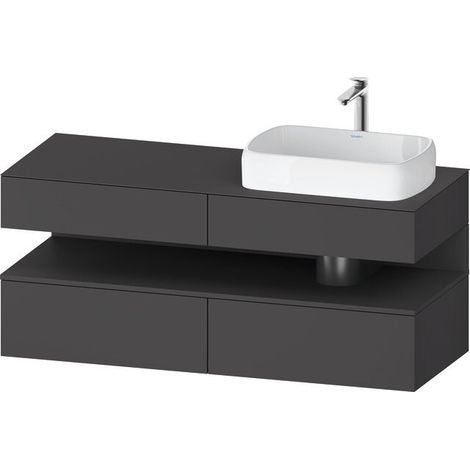 DURAVIT QA4766049490000 QAT KWTU WH Anglais 1400x550x600 Gt Mt. H