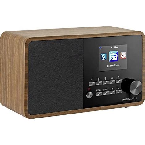Dabman i110 wlan internet radio media player funktion holz (1/4)