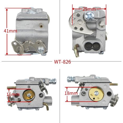 Kompatibel mit Partner P360, P350S, P340 und Walbro WT-826 Kettensägenvergasern (1/4)