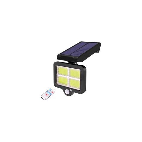 Lampe murale solaire COB 74 LED avec télécommande (1 pièce) (1/5)