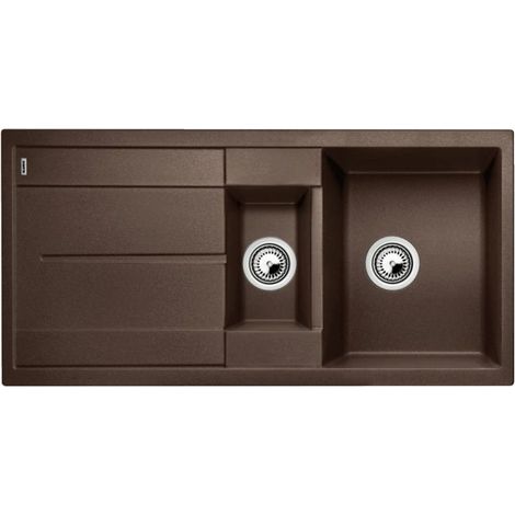 Evier Blanco Metra 6S Silgranit - CAFE - Vidage : Manuel (1/5)