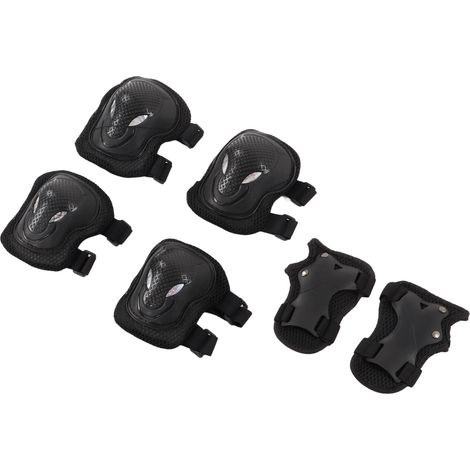 Ensemble de protections pour enfants et adultes, genouillères, coudières, protège-poignets pour le patinage à roulettes dès 6 ans (1/5)