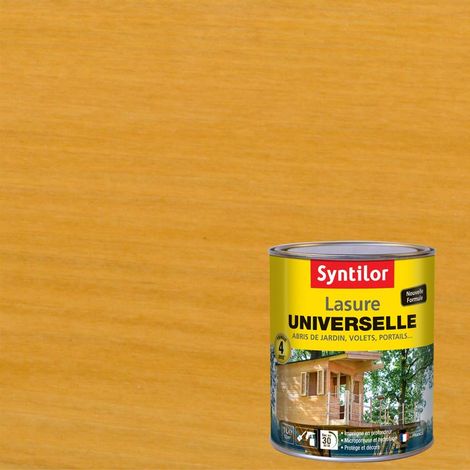 Lasure Universelle 4 Ans Chêne Clair 1L (1/5)