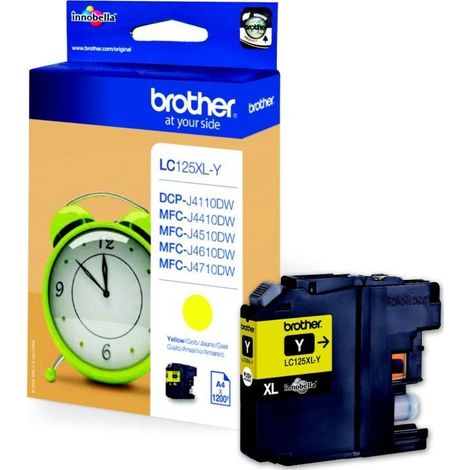 Brother LC125XLY Cartouche d'encre Jaune (1/2)