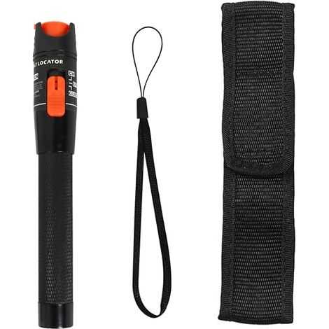 Visual Fiber Optic Fault Locator, 10mW 10KM Fiber Optic Cable Tester Pen Type, with Standard 2.5MM SC/FC/ST Interface (1/5)