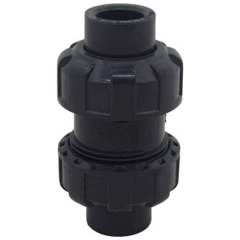 AGE Clapet anti-retour PVC 40mm –Prévention refoulement pour piscine –Adapté systèmes plomberie –Diamètre intérieur 40mm (1/5)