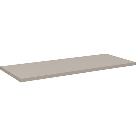 Waschtischplatte 100 cm VANO – Kongo-Braun-Finish – L100 × B40 × H2 cm – Aufsatz