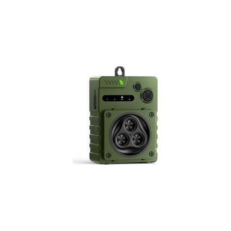 Dispositif anti-aboiements pour chiens – 4 réglages de fréquence ultrasons – Portée 15 mètres – Rechargeable – IPX4 pour extérieur