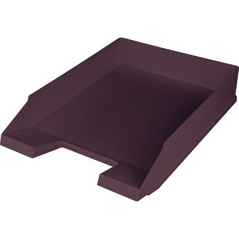 Bandeja de cartas para A4-C4, roja H67xA254xD347 mm con asa empotrada y campo de rotulación (Por 5)
