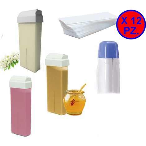 Confect 12 Rull Cera Miele Zinco Titanio 100ml Ceretta -zinc - (1/2)