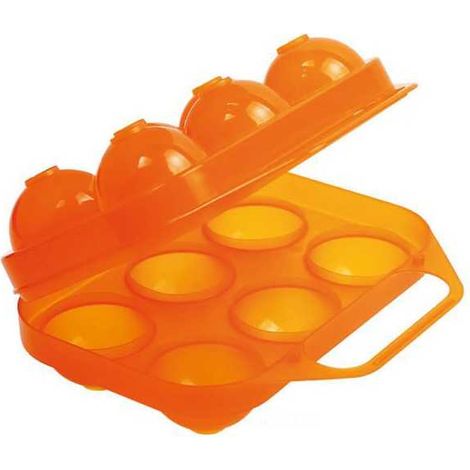 Contenedor de huevos de 6 compartimentos, 15x17 cm, Cosmoplast