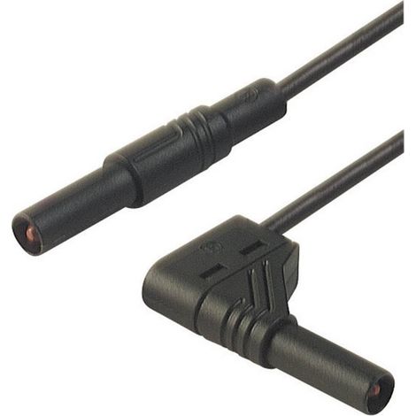 Sks-hirschmann MLS WG 200 cable negro 2,5 mm² 2 metros