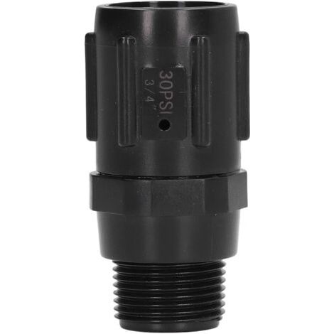 Régulateur de pression 30 PSI G3/4, régulateur de pression d'irrigation goutte à goutte, réducteur de pression à faible débit, adaptateur de tuyau d'irrigation goutte à goutte pour fer (1/5)