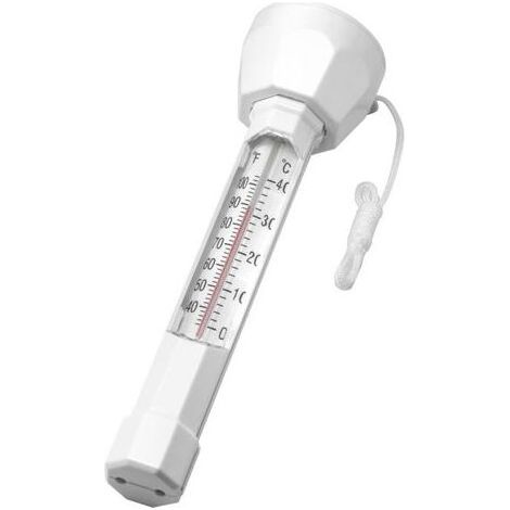 Grande piscine flottante par thermomètre de température de l'eau avec de la ficelle, thermomètres, résistant aux chocs pour tous les & piscines, spas, Hot Tubs, Aquariums etc (1/4)
