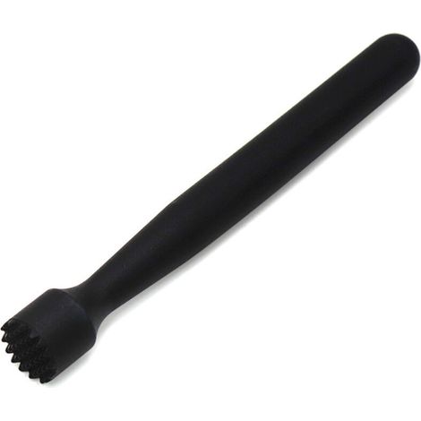 2 Pcs Pilon dentelé pour cocktail Noir-20.7x2.5cm (1/3)