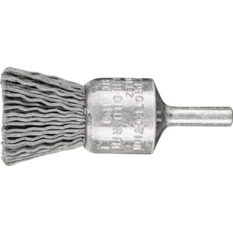 PFERD TOOLS Pinselbürste ungezopft PBU Ø20mm Schaft-Ø6 mm SiC-Filament-Ø0,90 Korn 180 (1/2)