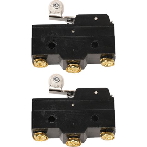 Paire de micro-interrupteurs de fin de course à 3 bornes avec rouleau 17928G1 pour EZGO TXT médaillé Marathon 1983-1994. (1/4)