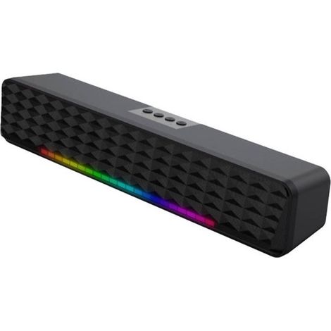 Altoparlante Bluetooth 5.0 - Soundbar con subwoofer - Effetti luminosi RGB (1/5)