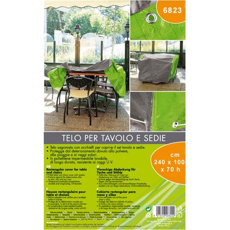 telo per tavolo e sedie cm. 240x100 h.70 (1/2)