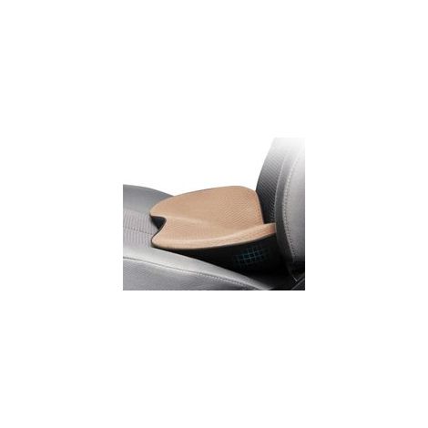 Coussin de siège de voiture, coussin de coccyx, coussin d'assise pour siège de voiture, coussin de coccyx, coussin respirant, pour personnes courtes, ergonomique (1/4)