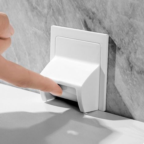 Abflussabdeckung für Wandabläufe, für Dusche, Badewanne und Waschbecken, 7 x 7,2 x 2 cm. Verhindert Rückfluss und Verstopfungen durch Haare. Einf (1/4)