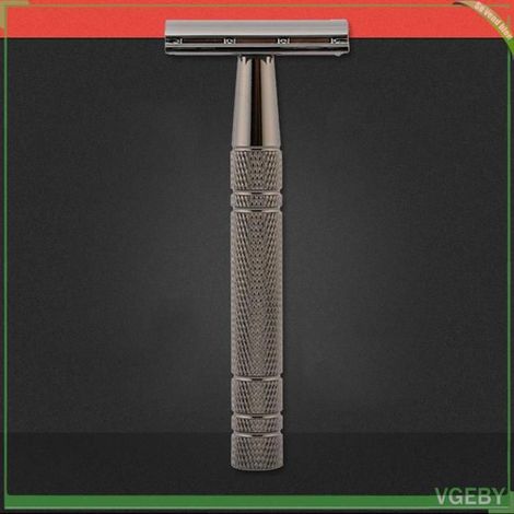 Fafeicy tondeuse à barbe manuelle à double tranchant Tondeuse de sécurité à Double tranchant, tondeuse à electromenager rasoir (1/5)