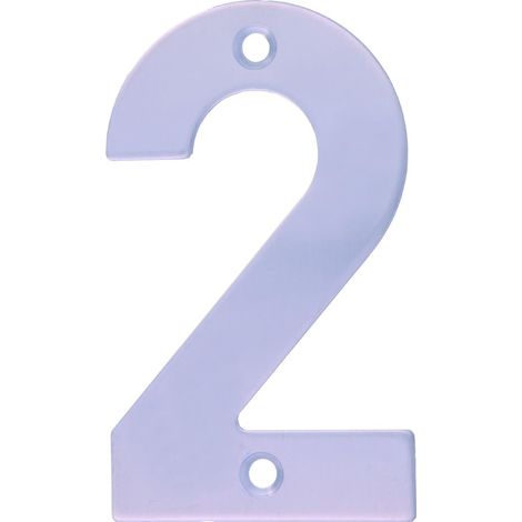 Numéro 2 en acier inoxydable 10 cm 6770 ami (1/5)