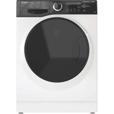 Whirlpool WSB 726 D IT, 7kg, classe A, colore Bianco, Inverter, 1200 giri, Display digitale XL, porta dark screen, Vapore (1/5)