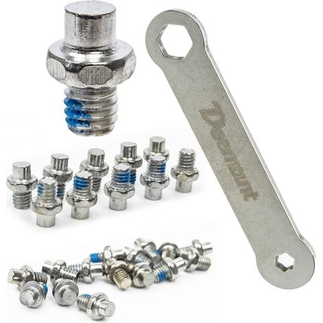 Set di perni per pedale a piattaforma - Variante D, M4 x 4,4 mm