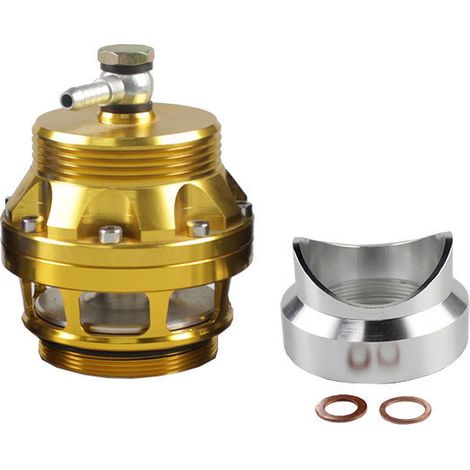 Blow-off-Ventil für Fahrzeugmodifikationen, Turbolader-Einlass-Blow-off-Ventil BOV1008 - Gold (1/4)