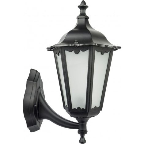 Applique esterna superiore SU-MA Retro nera E27 IP43 (1/5)