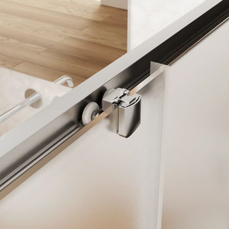 Box doccia 70x130 cm scorrevole vetro temperato 6mm opaco h190 Lipari (1/4)