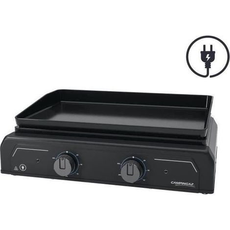 Tischgrill - CAMPINGAZ ELECTRIC 2 XD - 3500W - Emaille-Guss - 2 LED-Heizanzeigen