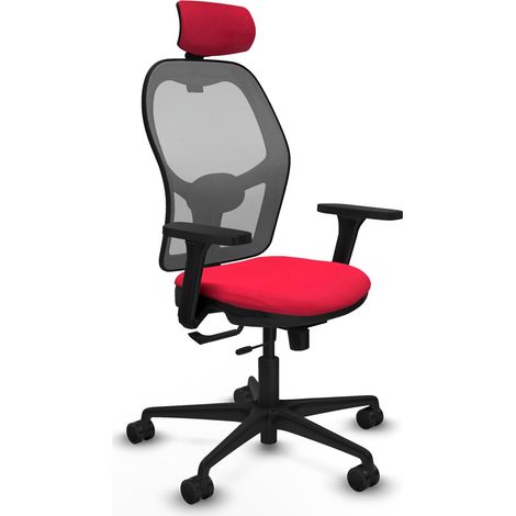 Silla de oficina piqueras y crespo Jorquera gris brazos ajustables (1/2)