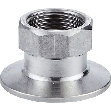 1 raccord Tri Clamp femelle BSPT en acier inoxydable 304 avec (1/5)