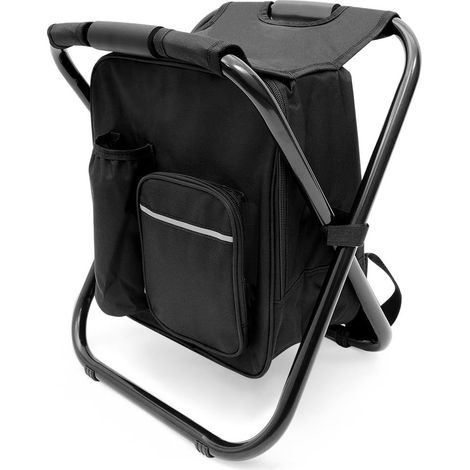 vert Tabouret pliant portable de camping/chaise/tabouret de pêche (3 en 1) - tabouret léger pour sac à dos/chaise/plage/train à grande vitesse (1/4)