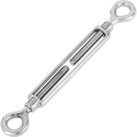 BeMatik - Tendeur de câble en acier. Modèle de filetage anneau à anneau 8 mm (1/5)