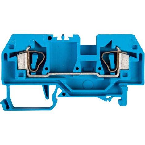 2-adriger Sammelschienenverbinder 6mm2 blau 282-904
