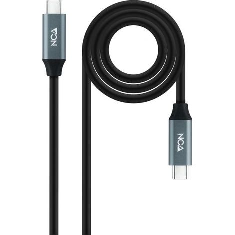 Cavo USB-C NANOCABLE 10.01.4300 50 cm Nero (1/4)