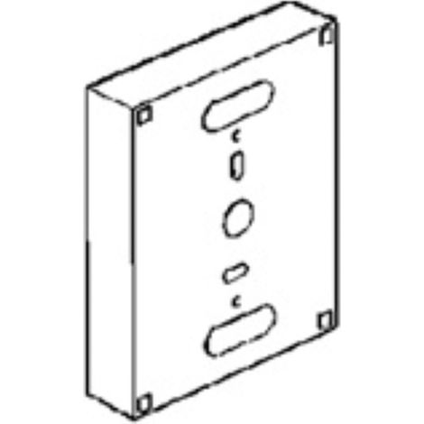 Legrand – Platine disjoncteur d'abonné pour coffret 8 modules – Largeur 190mm – Accessoires de jumelage inclus – Montage facile