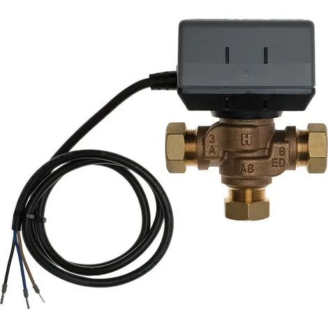 BRÖTJE Válvula de conmutación de 3 vías USV 3 3/4 pulgadas para sistema solar WH, 967655