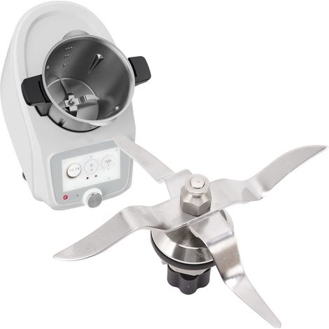 Cuchillas de repuesto para batidora Kitchen Connect 2.0 – 4 cuchillas, 5 dientes – acero inoxidable apto para uso alimentario (1/5)