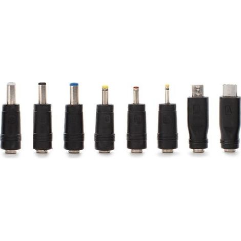 Jeu De 8 Connecteurs Dc Universels Pour Connecteur Mâle 2 1 X 5 5 Mm (1/6)