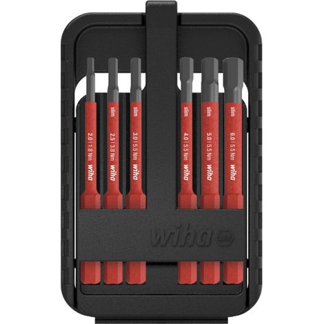 Jeu de 6 Embouts Slimbit Six Pans 2,0 - 2,5 - 3,0 - 4,0 - 5,0 - 6,0