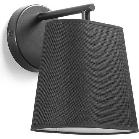Aplique de pared NEMO Dreams E27 40 W Negro (1/3)